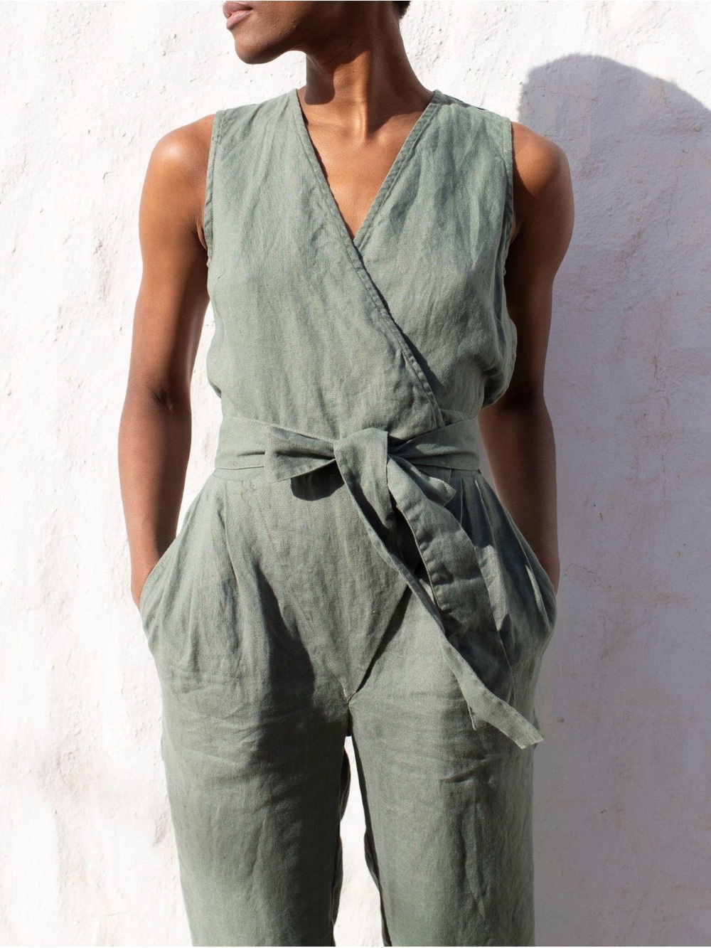 Notperfect linen jumpsuit